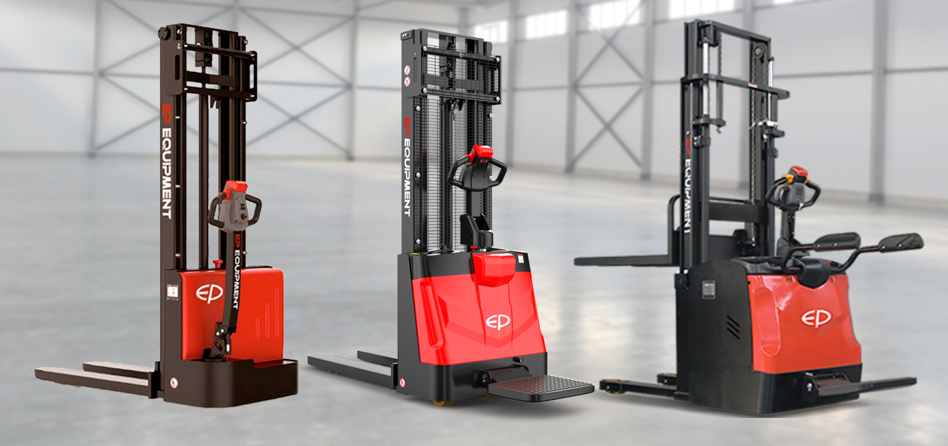 Что такое самоходный штабелёр